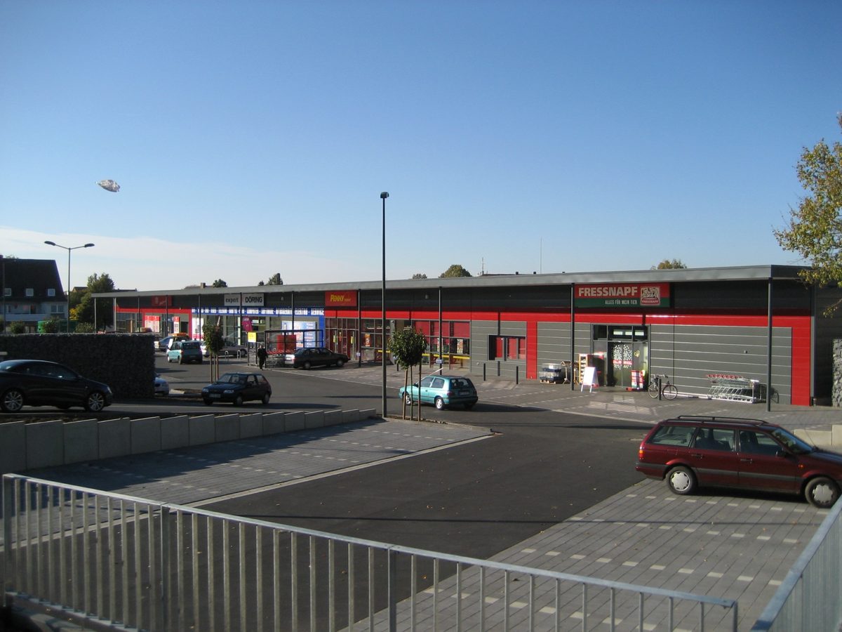 Fachmarktzentrum Lübbecke Blase Kreuzung